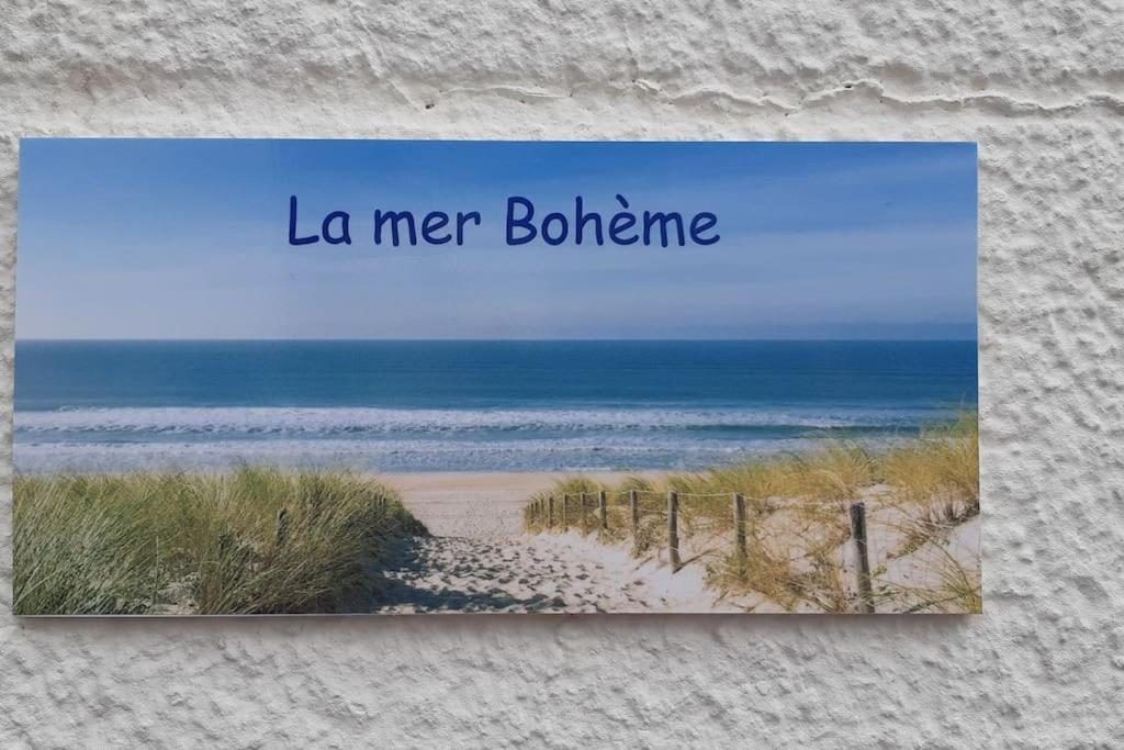 "La Mer Boheme", Patio, Parking Prive, 8 Mn Plage Le Portel Kültér fotó